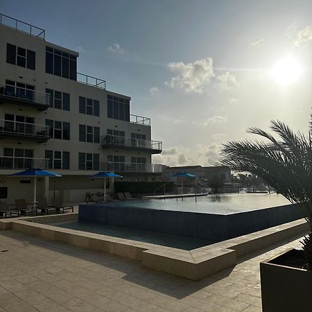 Ocean View Condo Overlooking The Caribbean Sea Oranjestad Exterior foto
